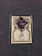 2022 Topps Definitive Josh Lowe RC Auto 11/50 Rookie Rays Autograph RAW