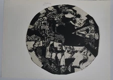 Joseph Fassbender / Hand Signed / 200 Copies / Lithograph / 1963