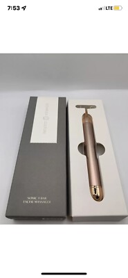 Complex Culture Sonic T-Bar Facial Massager Beauty Lifter Vibrating Roller 