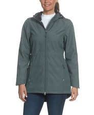Gerry Women's Parka Coat With Detachable Hood Green Size Medium