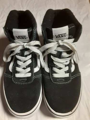 WHITE CANVAS SUEDE SK8-HI SKATE HIGH 