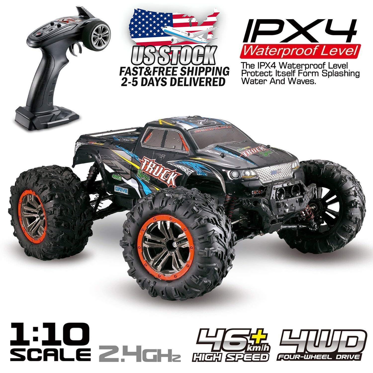 MZ 2837 1/10 4wd Drive Rock Crawler Off-road Carros Remote Control RC Car Truck for sale online | eBay