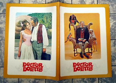 DOCTOR DOOLITTLE * SOUVENIR-HEFT DEUTSCH GERMAN ´67 REX HARRISON SAMANTHA EGGAR