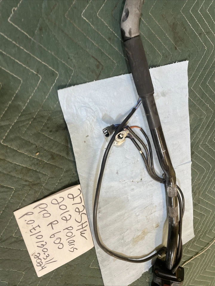 2012 Polaris pro rush 600 handlebars thumb throttle Killswitch 272 - Image 4 of 4