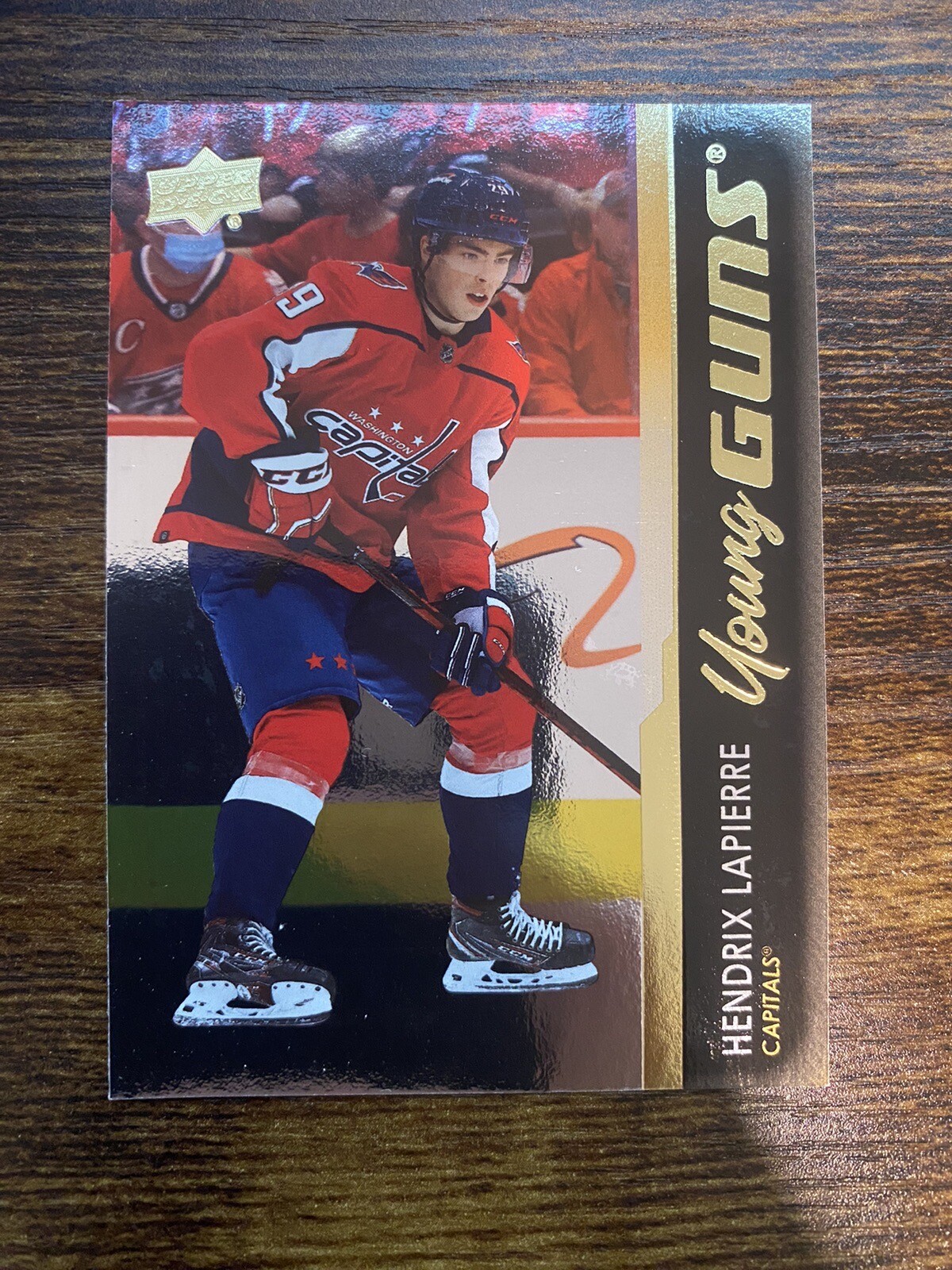 2021-22 Upper Deck Hendrix Lapierre Silver Foil Young Guns RC YG #472