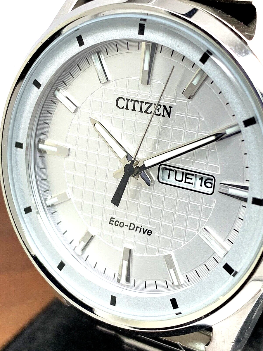 Citizen eco top drive silver dial