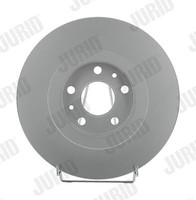 2X Jurid 562596JC-1 Bremsscheibe FüR Renault