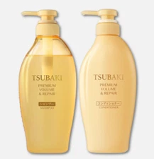 Tsubaki Shampoo And Conditioner Set Premium Repair 450ml ( Floral Fruity Scent )