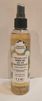 Herbal Essences Spray Gel Touchable Hold 5.7 oz Pump Spray NEW
