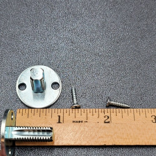 Pair Dummy Spindles for Non-Turning Doorknobs and Craft Projects Lot of 2 - Picture 4 of 5