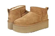 UGG Women's Classic Ultra Mini Platform Chestnut Boots 1135092