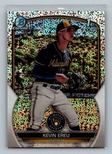 2023 Bowman Chrome #BCP-229 Kevin Ereu Chrome Prospects Speckle Brewers /299