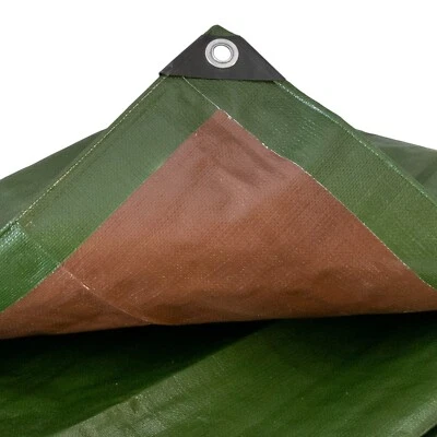 COST WISE Tough heavy duty waterproof tarpaulin cover/extra eyelets every 50cm/220 gsm