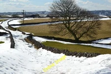 Photo 12x8 Conjoint Lane, Litton Litton/SK1675 A narrow lane which runs f c2013