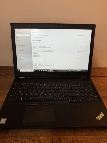 LENOVO ThinkPad P50 i7 | 16GB RAM | 512GB SSD | WIN10 PRO | NO CHARGER