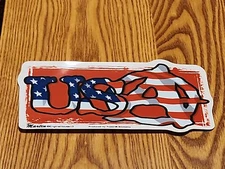 EngineHouse13 US Anarchy Bumper Sticker Die-Cut Window Decal USA United States