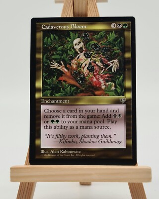 Cadaverous Bloom Mirage Magic Karte MTG englisch (Leichenblasse
