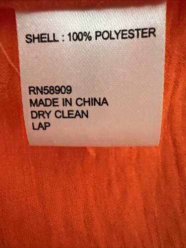 Antonio Melani Dress Women’s Extra Large V Neck Long Sleeve Mandarin $169 - Picture 11 of 13