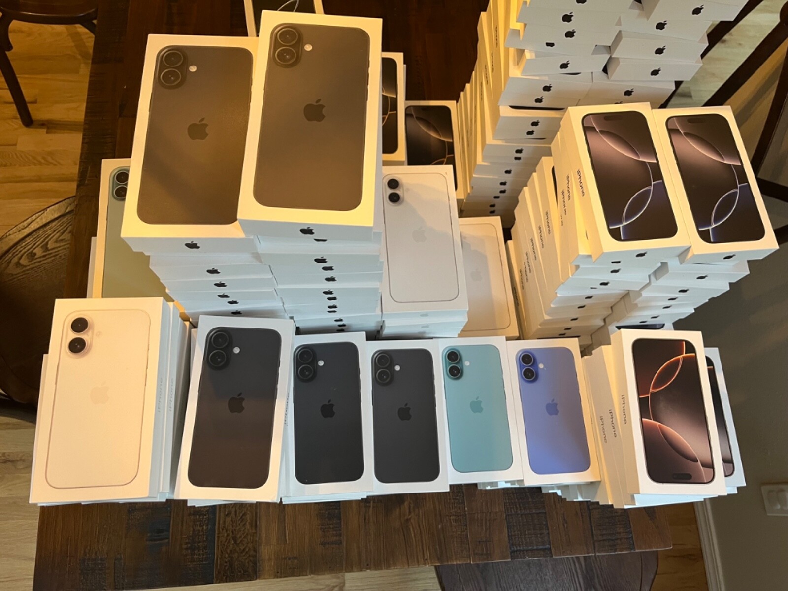 iPhone 16 OEM Boxes iPhone 16, 16 PLUS, 16 Pro and 16 Pro Max w/ Charging Cable-image