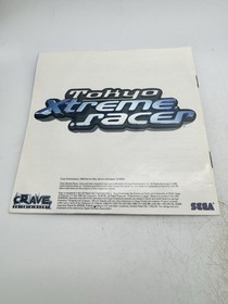 Tokyo Xtreme Racer &bull; Sega Dreamcast &bull; Instruction Manual Only &bull; NO GAME