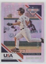 2020 USA Baseball Stars & Stripes Longevity Platinum 9/10 Karson Bowen #58 uk2