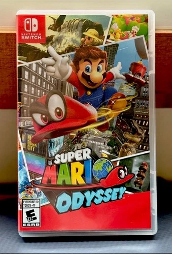 Super Mario Odyssey Nintendo Switch CIB Tested Excellent Condition