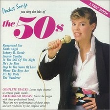 KARAOKE - Hits Of The Fifties - CD - Import -  BRAND NEW/STILL SEALED 