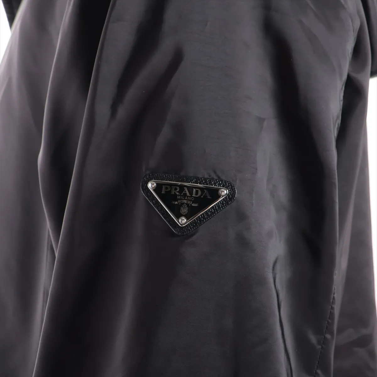 Prada Triangle logo 22 years Polyester Jacket 50 … - image 4