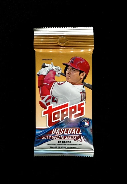 1 - Pack👉2018 Topps Update Series Baseball Retail Pack - Rip + Ship