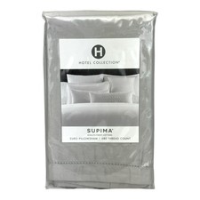 Hotel Collection 680 Thread Count Supima Cotton EURO Sham PALLADIUM - 135