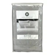 Hotel Collection 680 Thread Count Supima Cotton EURO Sham PALLADIUM - $135