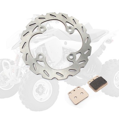QUAD Bremsscheibe Bremsbeläge Hinten für Suzuki LTZ LT-Z 400 Quadsport 2003-2014
