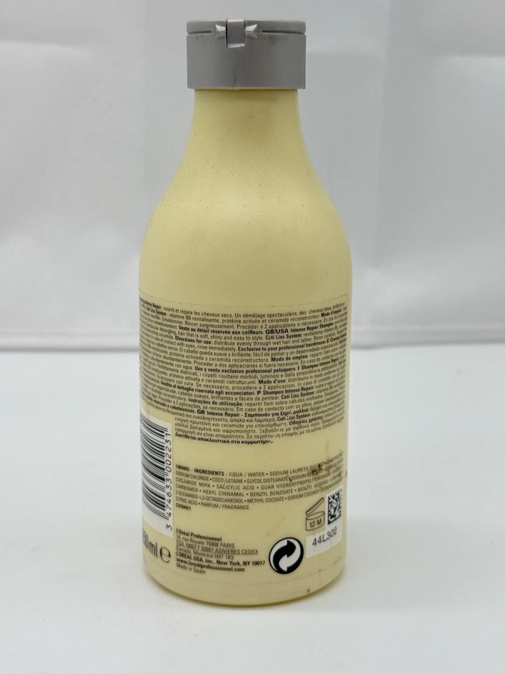 L'OReal Expert - Reparación Intensa - Champú Nutricional para Cabello Seco (8,45 oz) Foto 2 de 4