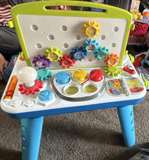 Baby/Toddler Activity Table w/ Interactive Gears  Drawing Surface