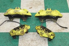 18-21 Wrx Sti Yellow Brembo Front Rear Lh Rh Brake Calipers Oem Factory Oe Wty