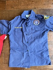 Cub Scout Boy Scouts BSA UNIFORM SHIRT Youth Medium Short Sleeve P93