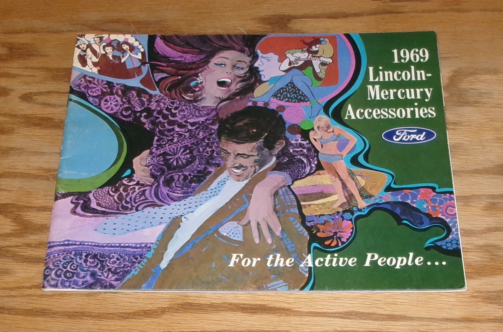 Original 1969 Lincoln Mercury Accessories Sales Brochure 69 Cougar Mark III