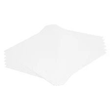 ABS Plastic Sheet 8 Inch x 8 Inch x 0.06 Inch ABS Styrene Sheets White 6 Pcs