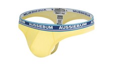 Aussiebum Icy Pop Thong Medium Yellow NWT