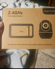 2.4GHz Digital Wireless Video Baby Monitor IPS Screen IR Two-Way Audio PTZ