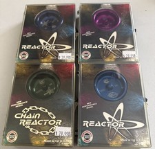 Vtg 90  s Custom Products Reactor  Chain Reactor Aluminum Yo-Yo Bundle Lot NIB