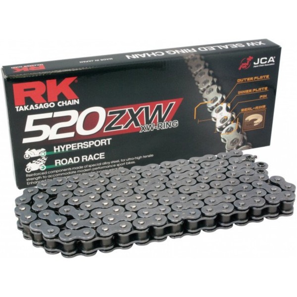 Kette RK Xw-Ring 520ZXW 108 Nietschloss-image