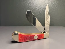 1999 Case NKCA 62100 SS Red Bone Jumbo Saddlehorn Trapper Limited Edition