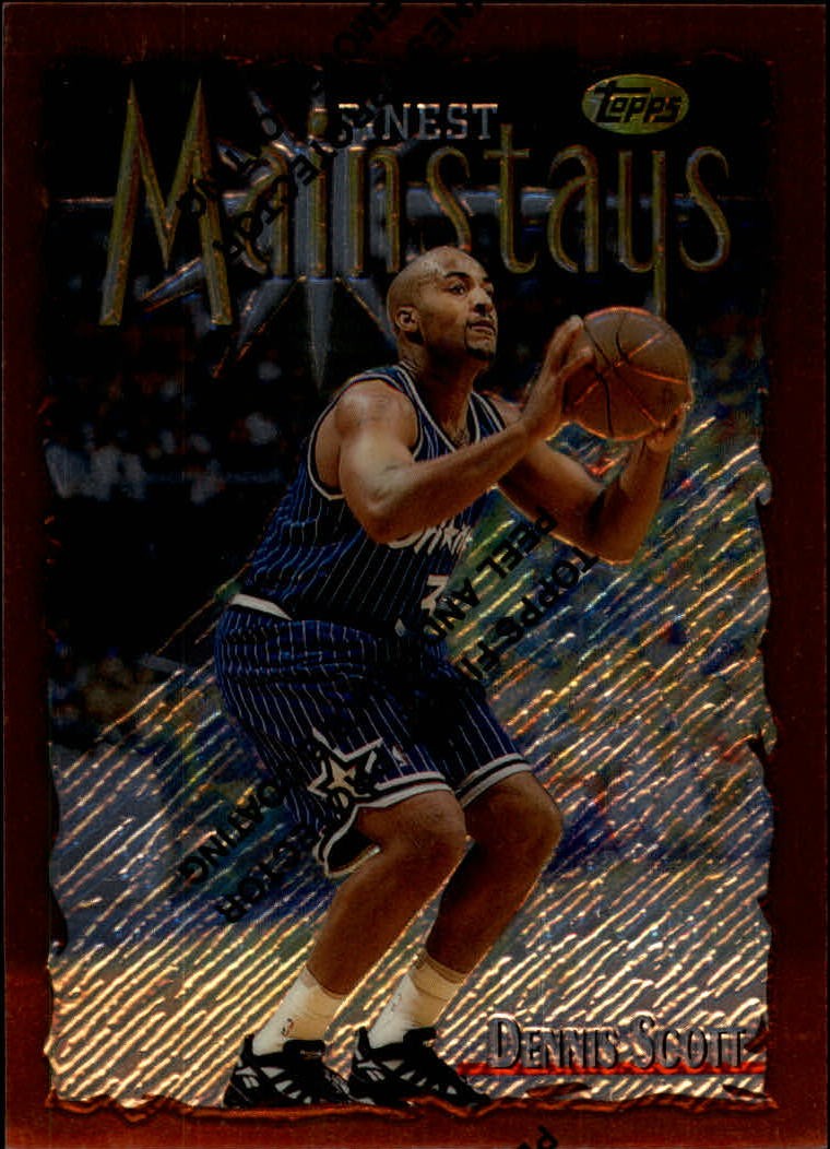 1996-97 Finest #183 Dennis Scott B - BSK