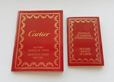 CARTIER Santos Guarantee Warranty Set (Unwritten) - 1990s