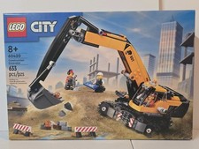 LEGO CITY: Yellow Construction Excavator (60420) for sale online