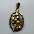 Antique Pendant - Gold Plate