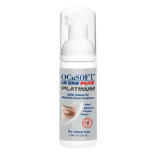 OCuSOFT Lid Scrub Plus Platinum Foaming Eyelid Cleanser 50 Milliters
