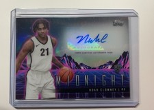 2024 Topps Midnight Noah Clowney Rookie Horizon Auto RHS-NC RC Midnight Insert
