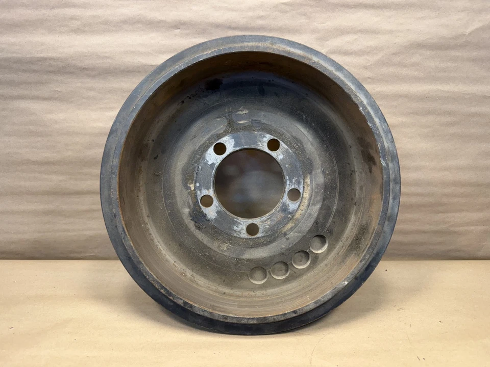 Tambor de freno delantero original Jaguar XK120 C6024 para ruedas de alambre izquierda o derecha OEM Foto 2 de 4